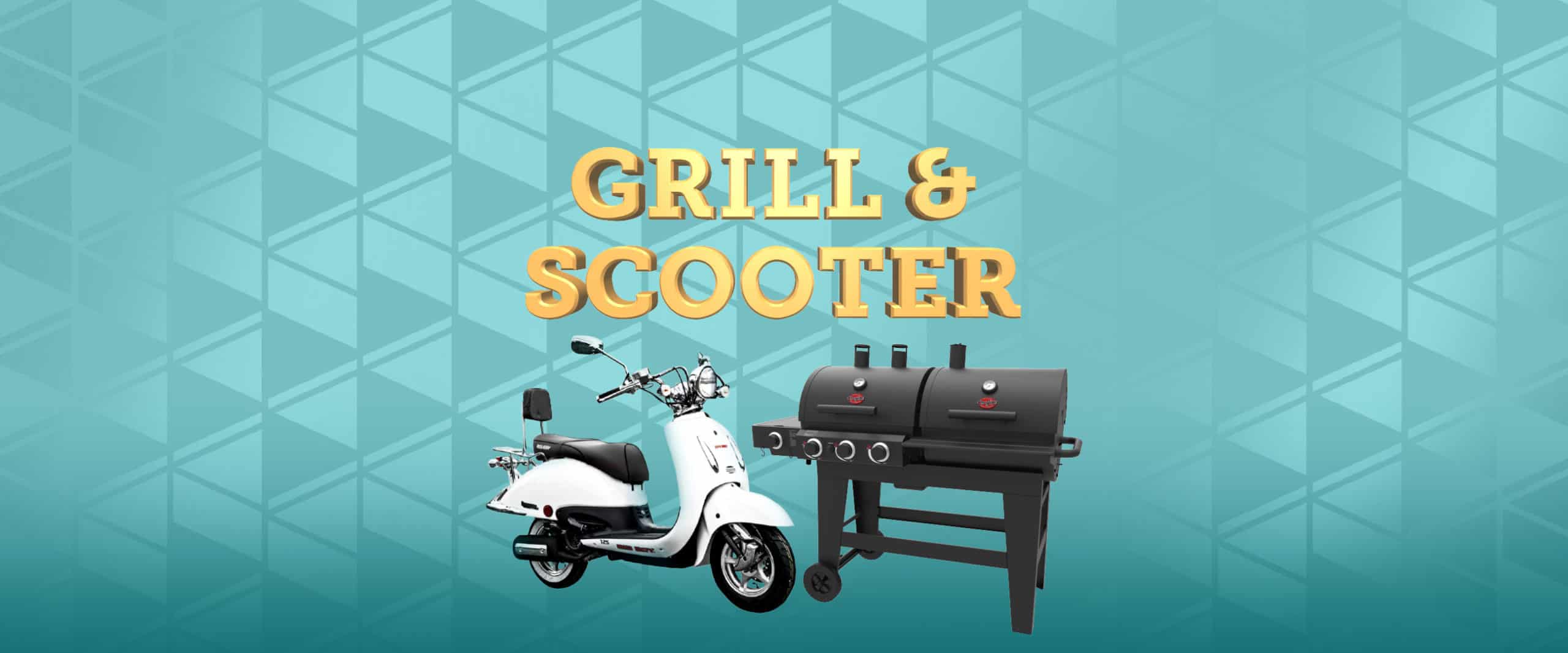 Grill and Scooter