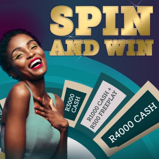 Spin & Win promotion